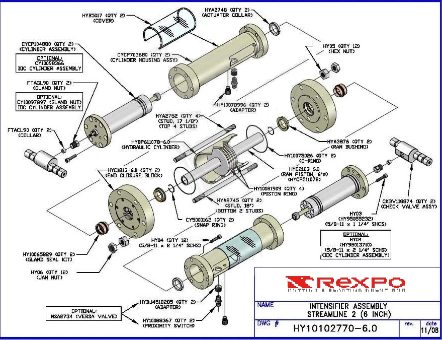 Cylinder Assembly  Ioc (Carbide Plunger)