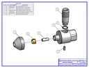 Abrasive Nozzle Assembly .010"/0.25Mm