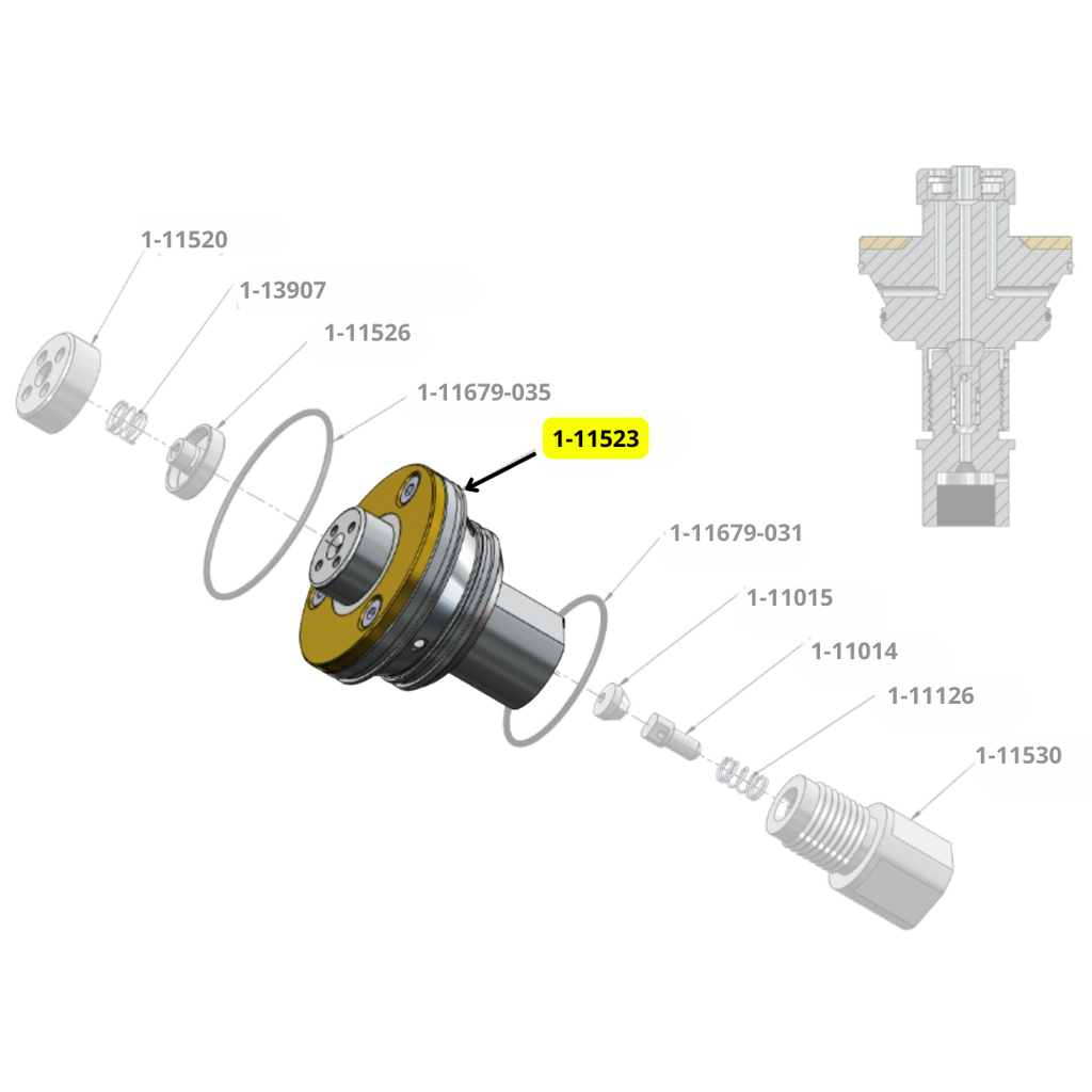 Body  Check Valve 1-11523