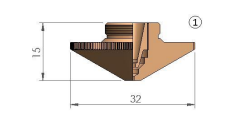 [061027V] RAYTOOLS® DOUBLE NOZZLE Ø 1.4 (pack 5 Unidades)