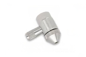 [301129-1-07] Abrasive Nozzle Assembly, .007" / 0.18mm, Single Port, RH