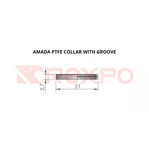 [71712340 - 26C] Amada Ptfe collar with groove