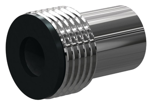 [B1503032AP] E AP Boron Carb Straight Bore 3/4" Entry SERIES 1-1/4" Polu Thread x 2-1/8" Length  Poly Jack 3/16"